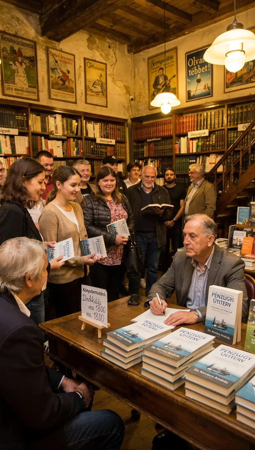 Pénzügyi tervezéshez kapcsolódó könyvek és útmutatók egy asztalon.