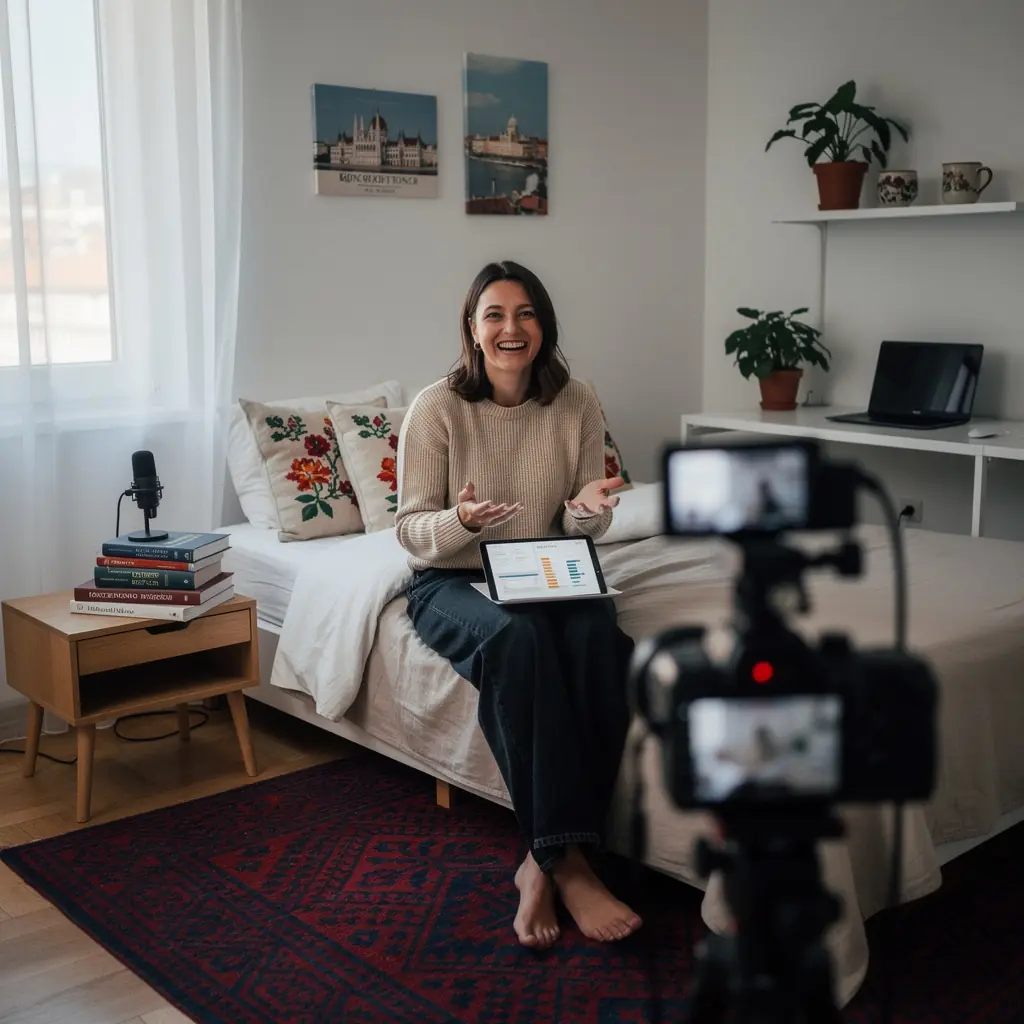 Grafikon, amely a havi kiadások alakulását mutatja.