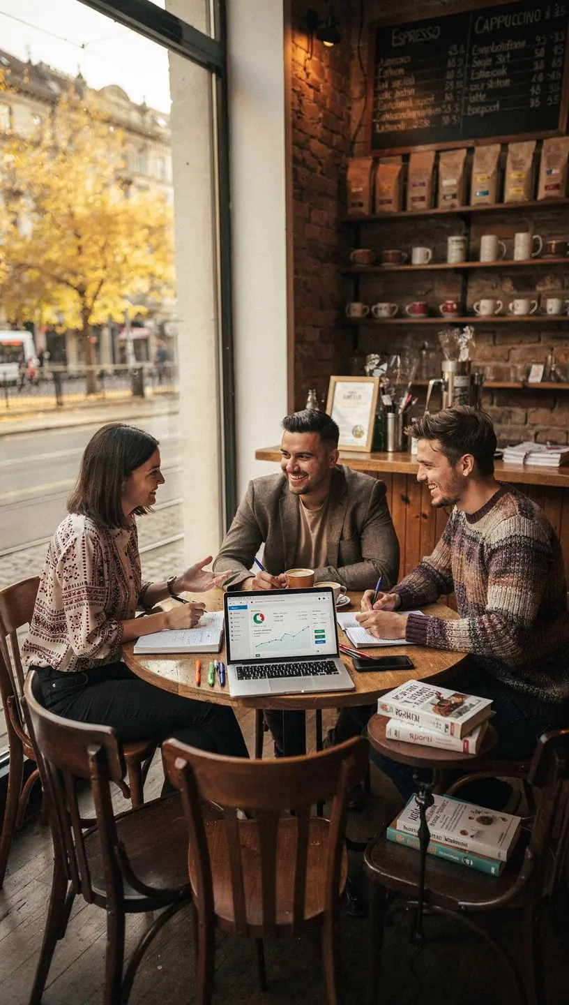 Toll és papír, ami a költségvetés tervezésére szolgál.
